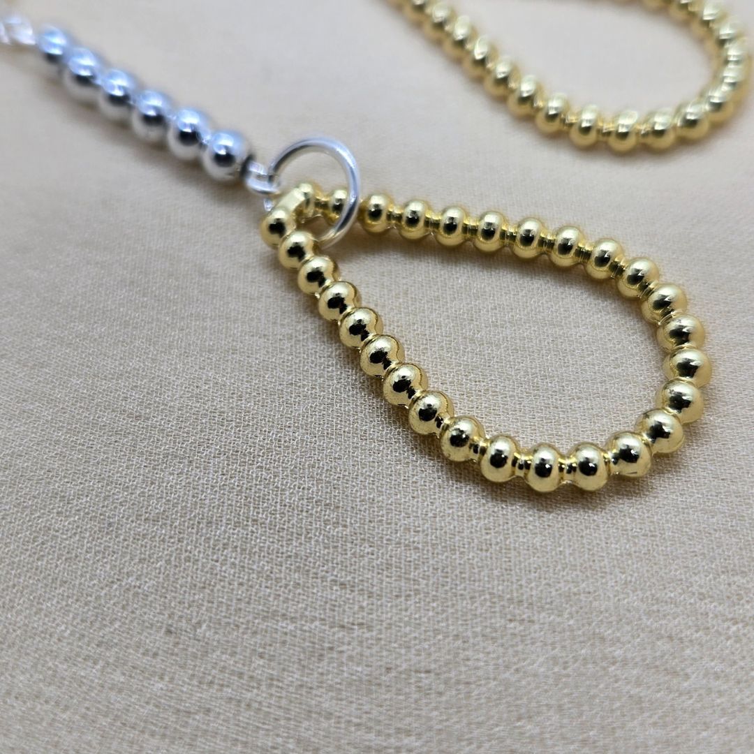 Geo Earrings - Gold & Silver