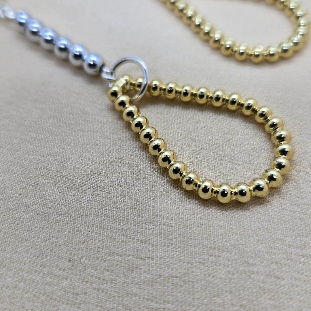 Geo Earrings | Modern Geometric Earrings | Silver & Gold - Jiana Deon