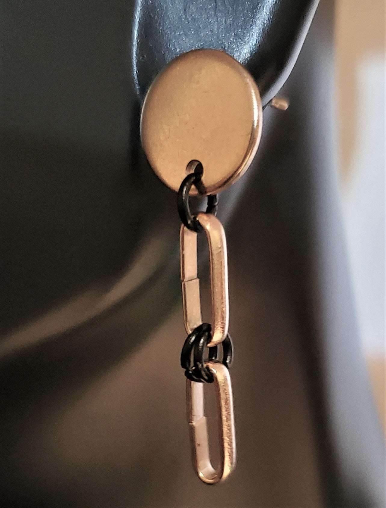 Men's Rose Gold Link Studs | Modern & Sophisticated | Timeless Style - Jiana Deon