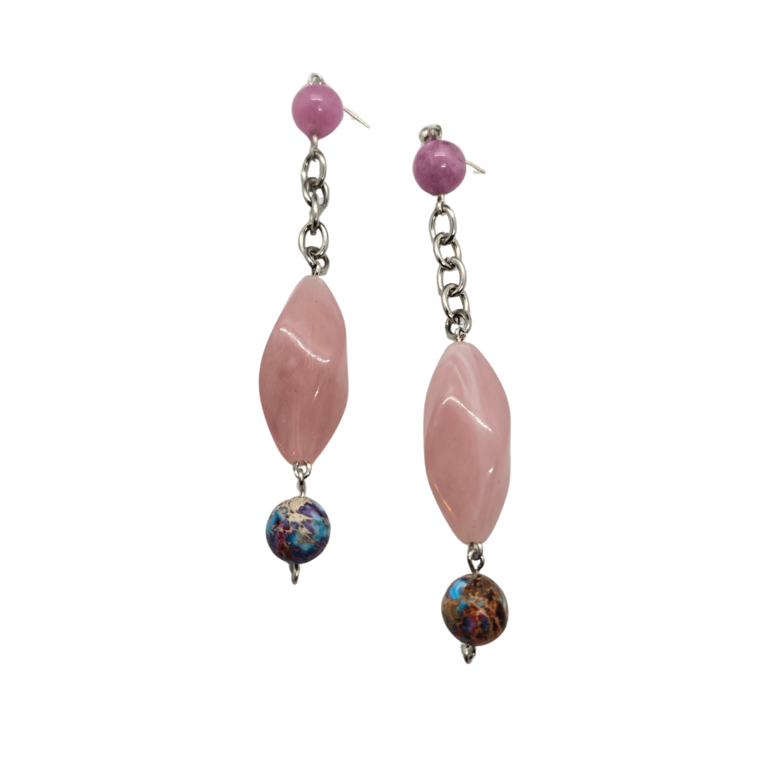 Blended Pink Dangles | Pink Multicolor