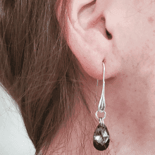 Jannet Dangle Earrings | Swarovski Crystal Earrings | Edgy & Elegant - Jiana Deon