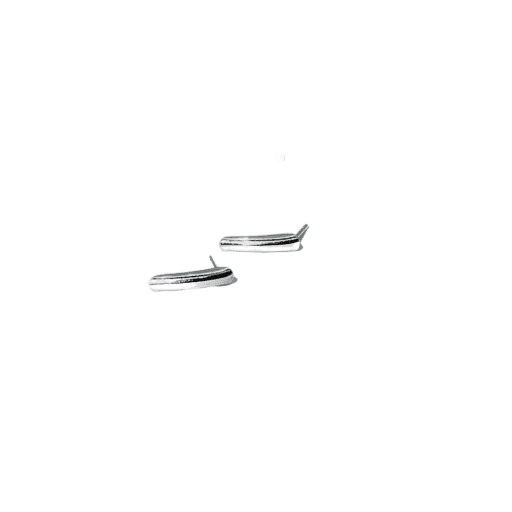 Angle Stud Earrings | Sterling Silver Studs | Unisex & Versatile - Jiana Deon