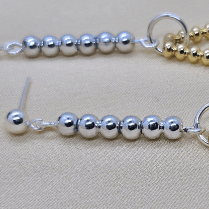 Geo Earrings - Gold & Silver
