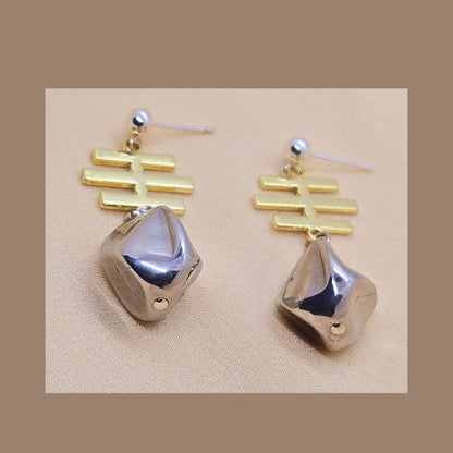 Nugget Dangles - Gold & Silver