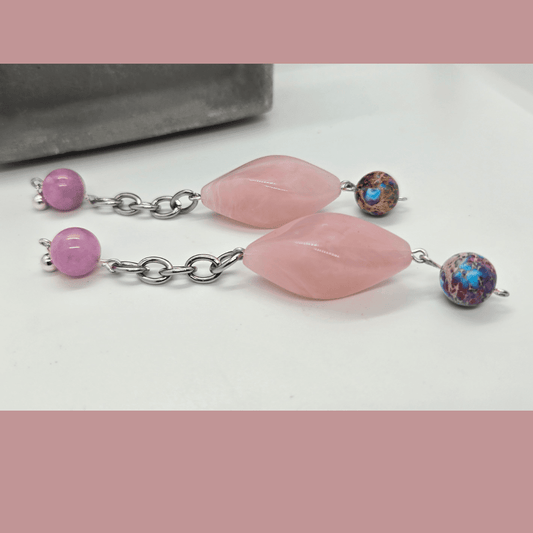 Blended Pink Dangles | Pink Multicolor