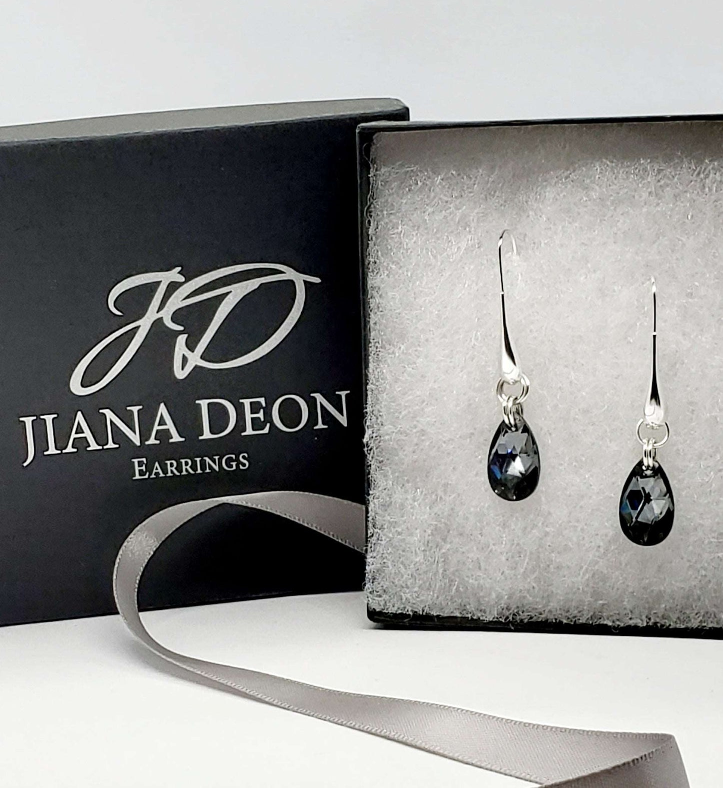 Jiana Deon Brand photo, womens earrings, dangle earrings, Jiana Deon packaging, Jannet Dangle Earrings