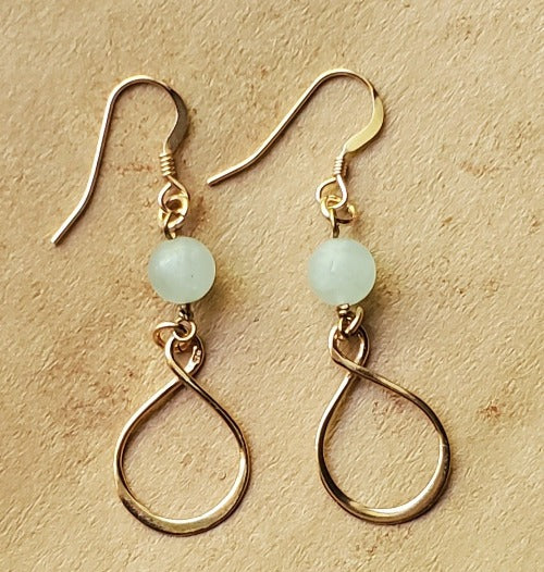 Eternity Dangle Earrings